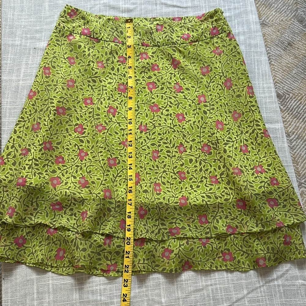 Singrid Olsen Y2K Floral A Line Midi Skirt - Picture 4 of 5
